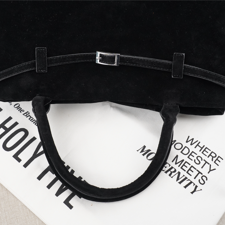 Vegan Suede Handbag