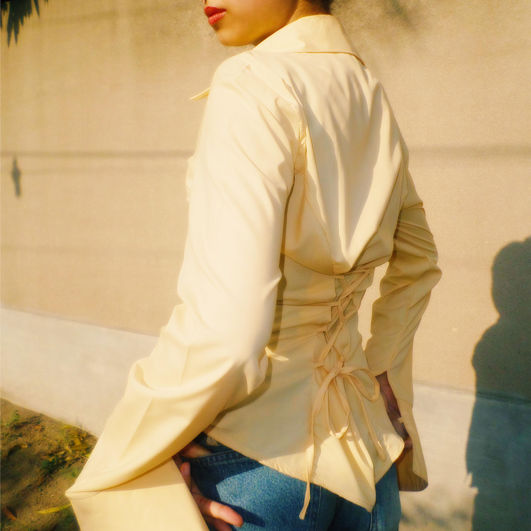 Butter Yellow Button Down