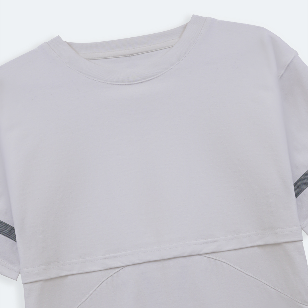 Buckle Sleeves Tech Top