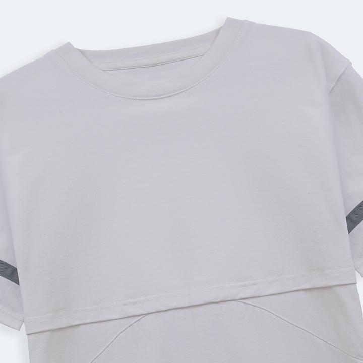 Buckle Sleeves Tech Top
