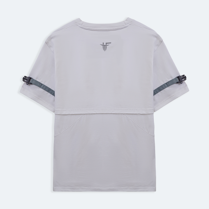 Buckle Sleeves Tech Top