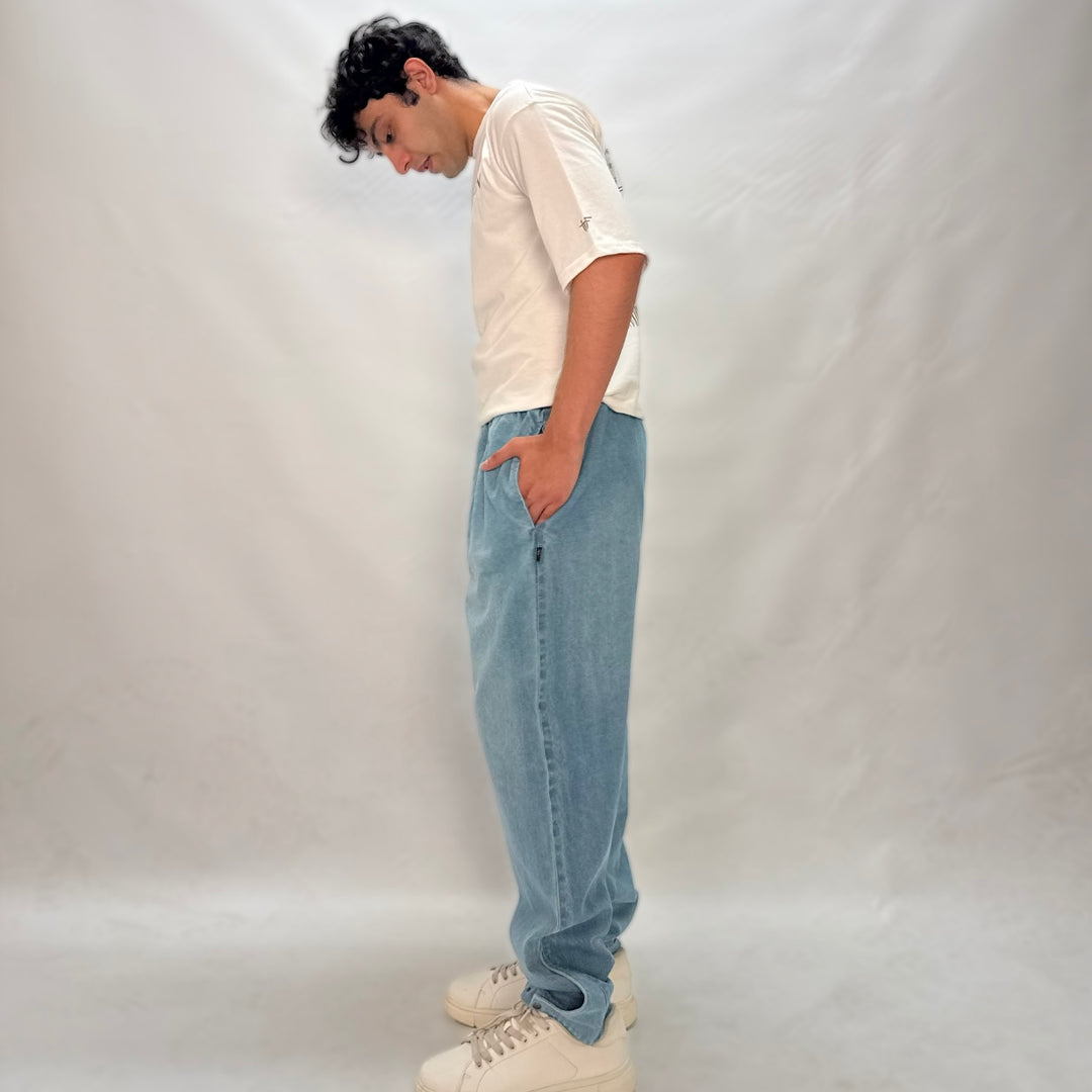 Denim Balloon Pants