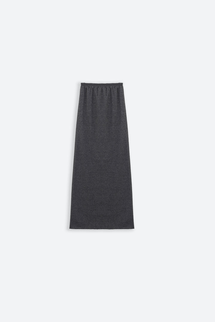 Tailored Wool Skirt