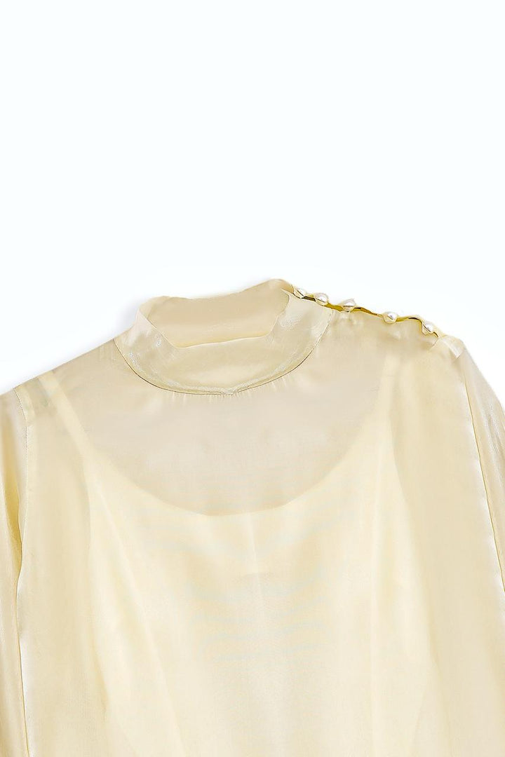 Shimmer Silk Shirt